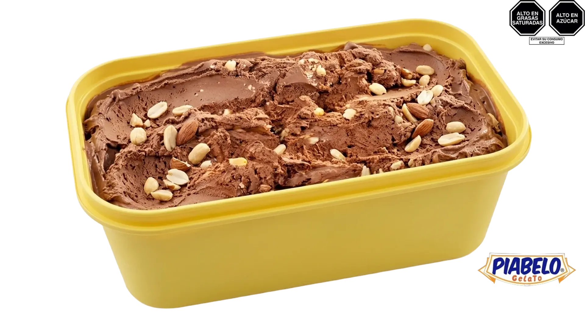 Cubeta de 5 litros de helado sabor Chocomani