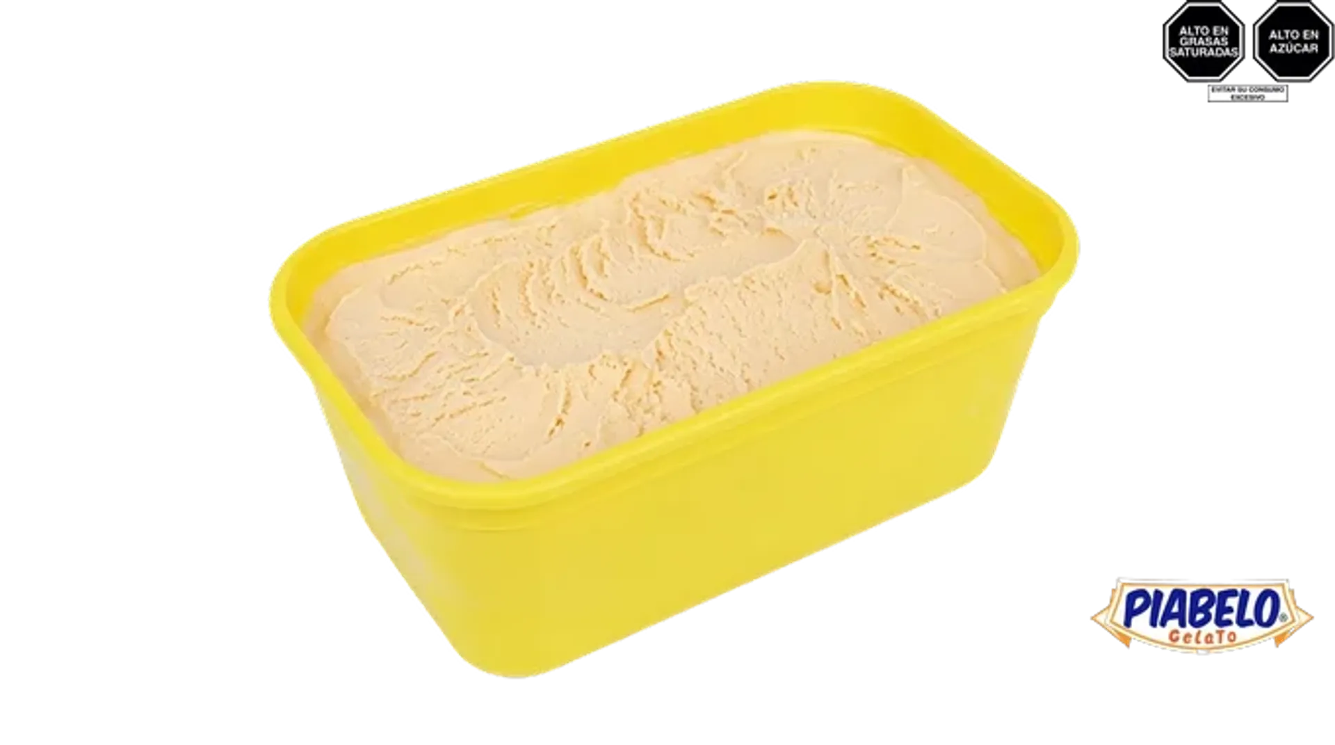 Cubeta de 5 litros de helado sabor Lúcuma