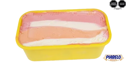 Helado Piabelo Cubeta Tres Sabores 5L - Helados de alta calidad en Lima, Perú