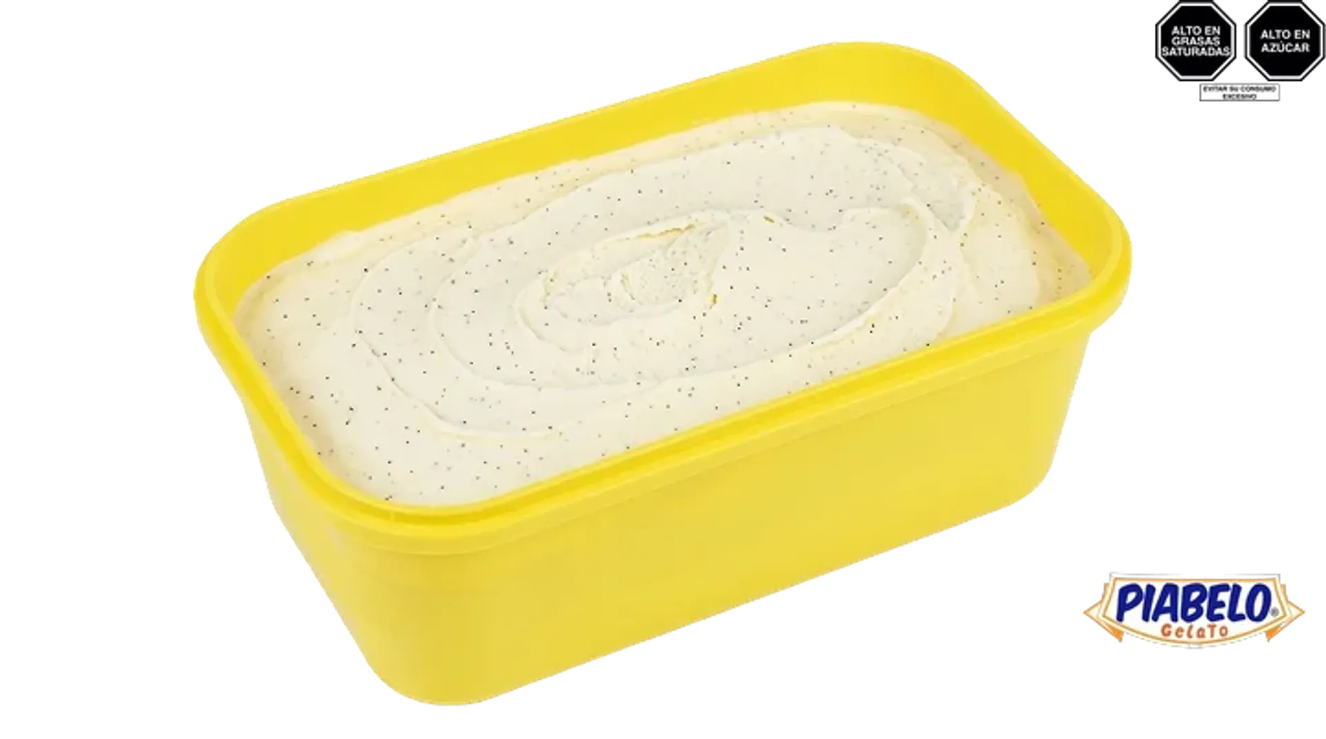 Cubeta de 5 litros de helado sabor Vainilla