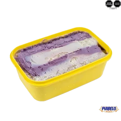 Helado Vainilla Mora 5L marca Piabelo - Cubetas 5L