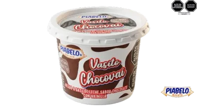 Helado Piabelo Vasito Chocovainilla 120ml