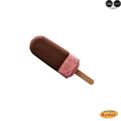 Helado Bañadito Fresa marca Audaz - Paletas de Crema