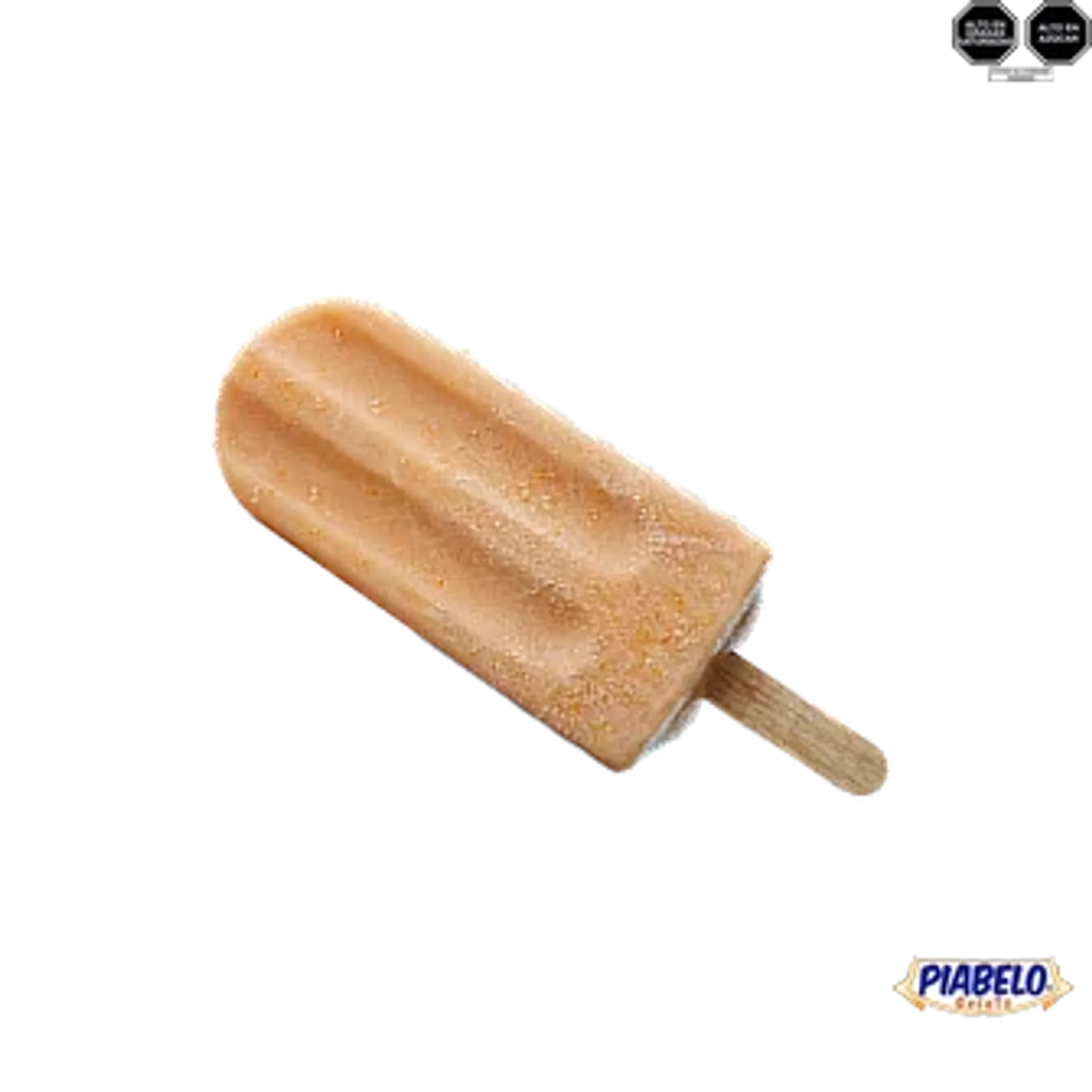 Helado de crema sabor a lúcuma