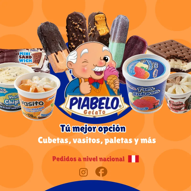 Banner Ejecutivo Helados Piabelo - Excelencia y calidad en heladería artesanal