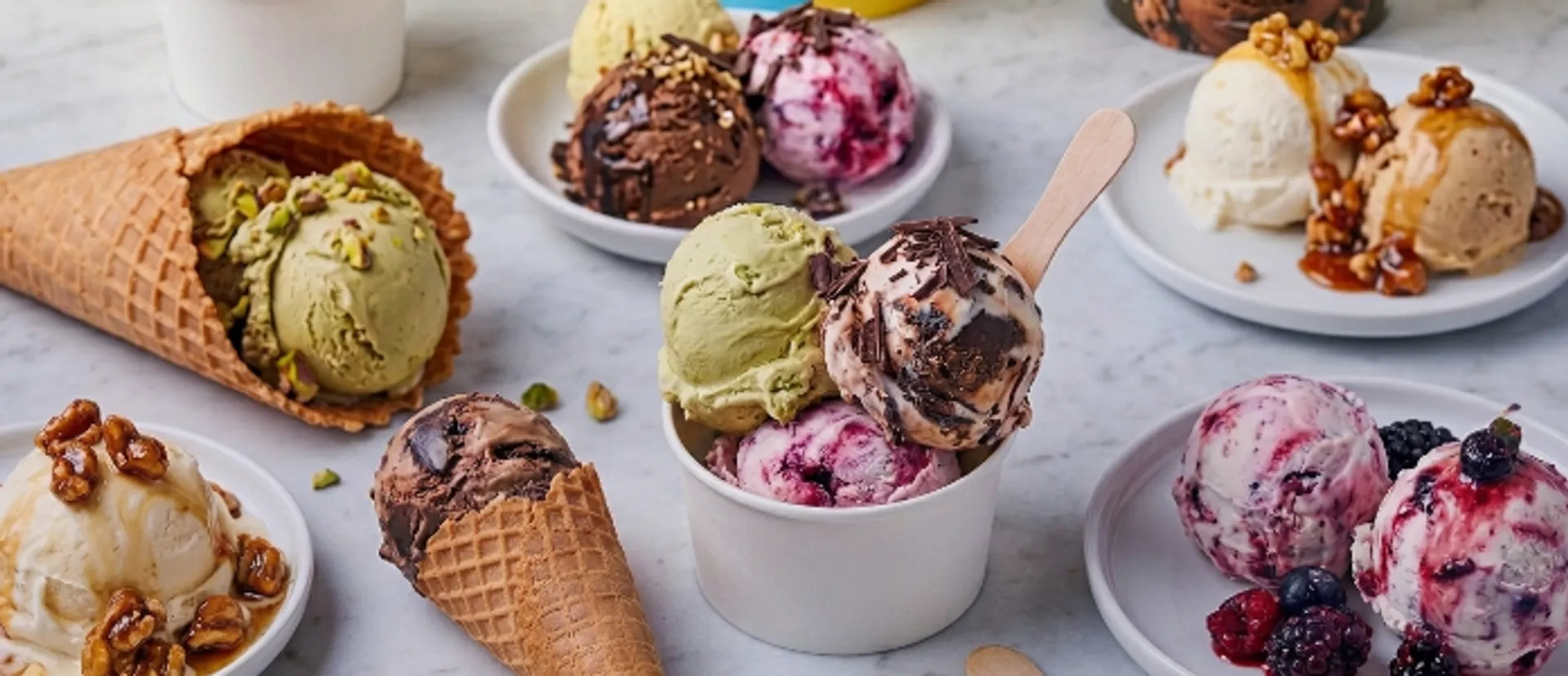 Imagen temática de fondo para la sección Preguntas Frecuentes - Helados Piabelo y Tienda Mijuspa