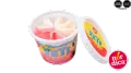 Imagen detalle de Helado Nordica Vasito Yeti Vainilla-Fresa 120ml - Vista 2 de producto Piabelo